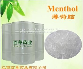 Natural Menthol crystal for Chewing Gum Candy  Confectionery Cakes Biscuit  Manufacturer